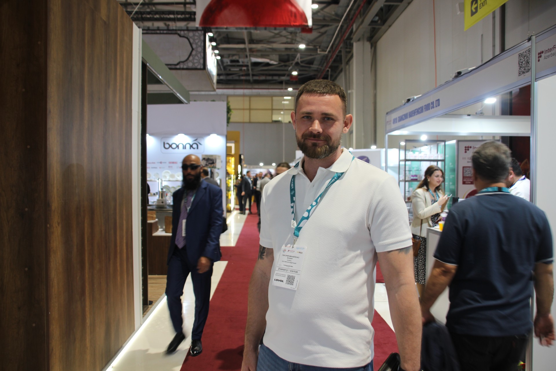 The exhibitions are organized to a very high standard